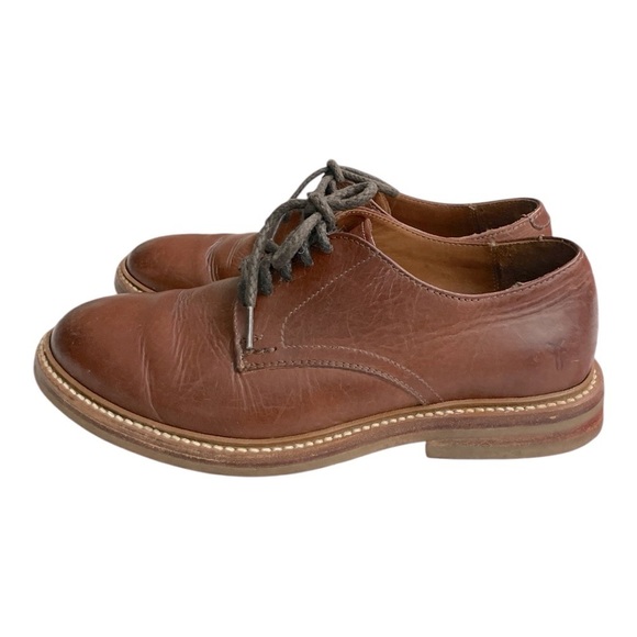 FRYE Men's Oxford Shoes
Brown Leather Made in Mexico. US Size 9 D - Picture 1 of 11